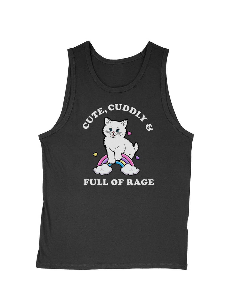 Load image into Gallery viewer, Men&#39;s | Rage Kitty | Tank Top - Arm The Animals Clothing Co.
