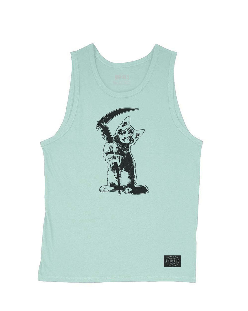 Load image into Gallery viewer, Men&#39;s | Reaper Kitty | Tank Top - Arm The Animals Clothing LLC
