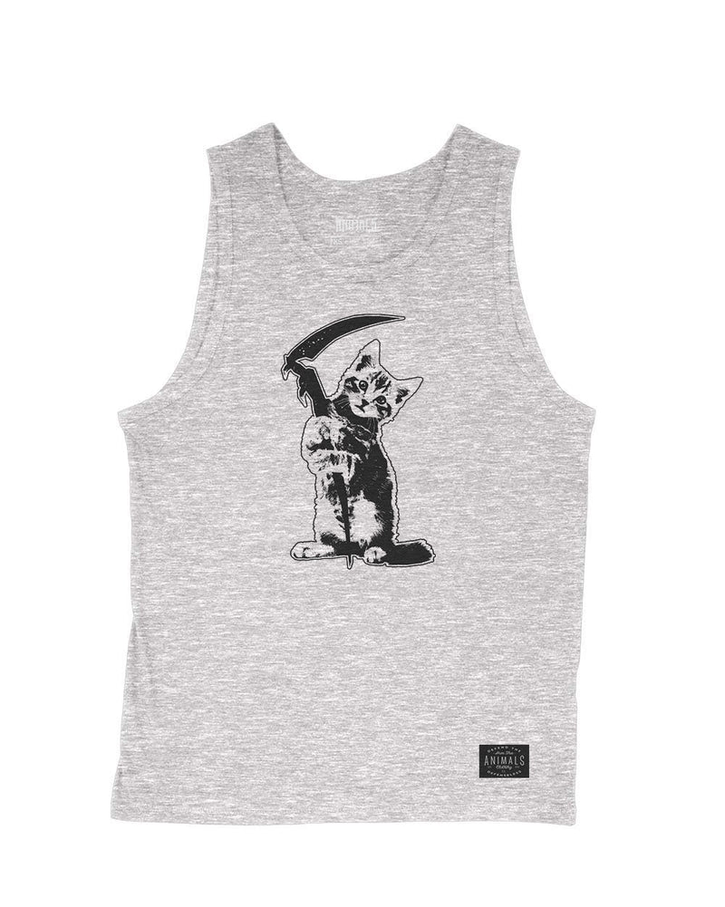 Load image into Gallery viewer, Men&#39;s | Reaper Kitty | Tank Top - Arm The Animals Clothing LLC
