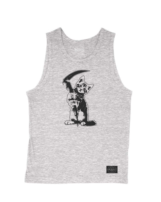 Men's | Reaper Kitty | Tank Top - Arm The Animals Clothing LLC