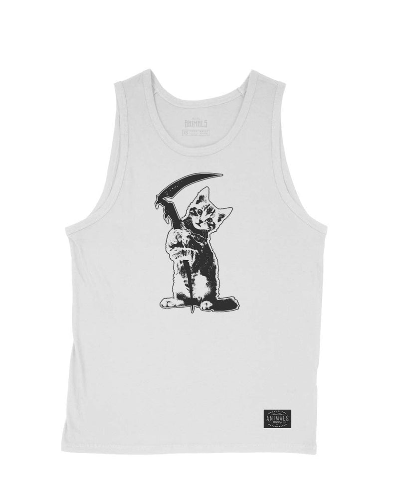 Load image into Gallery viewer, Men&#39;s | Reaper Kitty | Tank Top - Arm The Animals Clothing LLC
