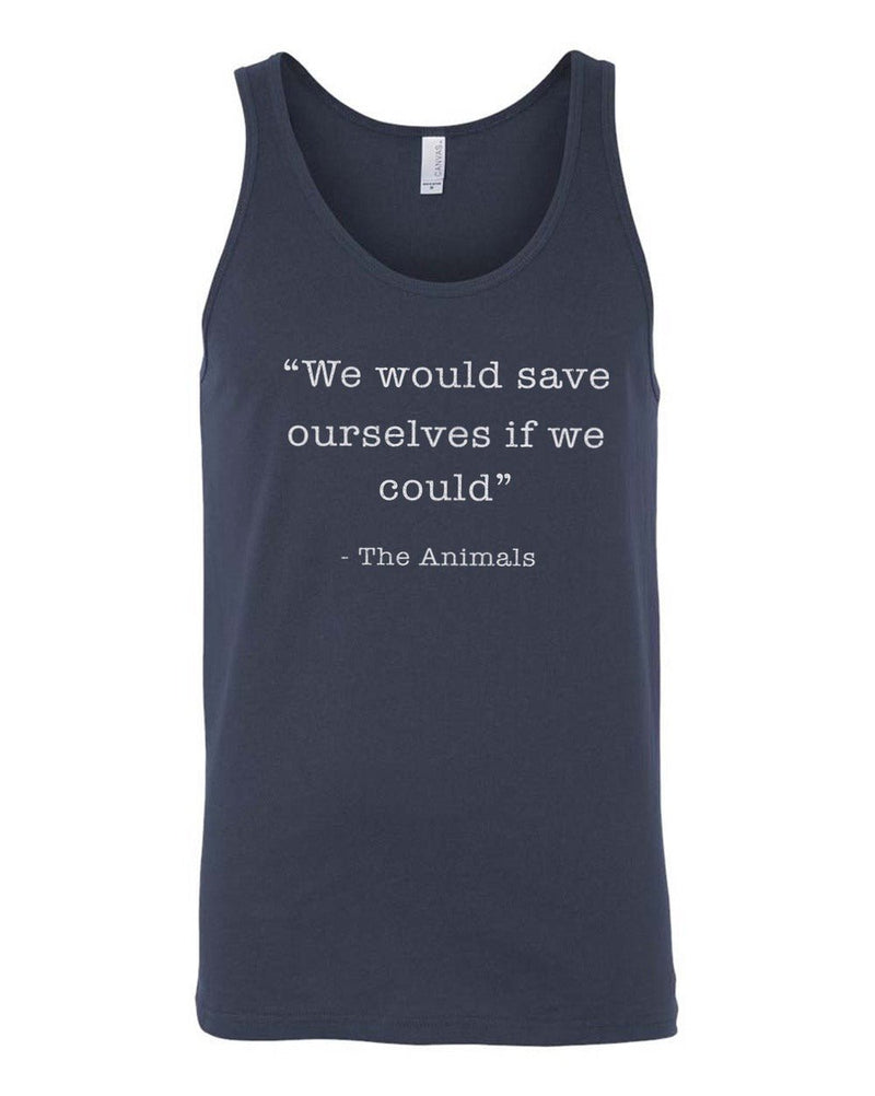 Load image into Gallery viewer, Men&#39;s | Save Ourselves | Tank Top - Arm The Animals Clothing Co.
