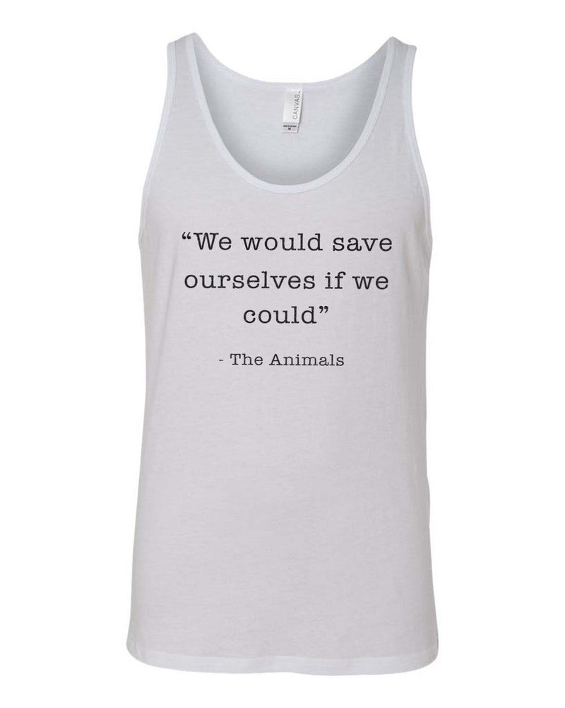 Load image into Gallery viewer, Men&#39;s | Save Ourselves | Tank Top - Arm The Animals Clothing Co.
