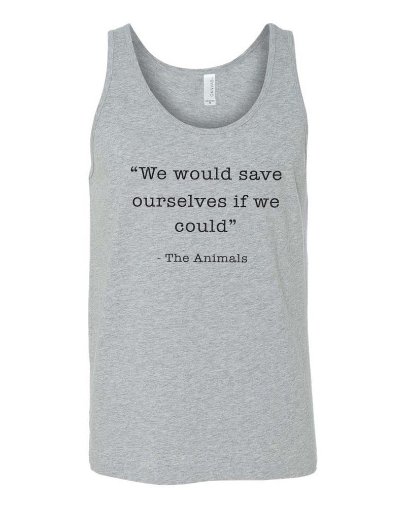 Load image into Gallery viewer, Men&#39;s | Save Ourselves | Tank Top - Arm The Animals Clothing Co.
