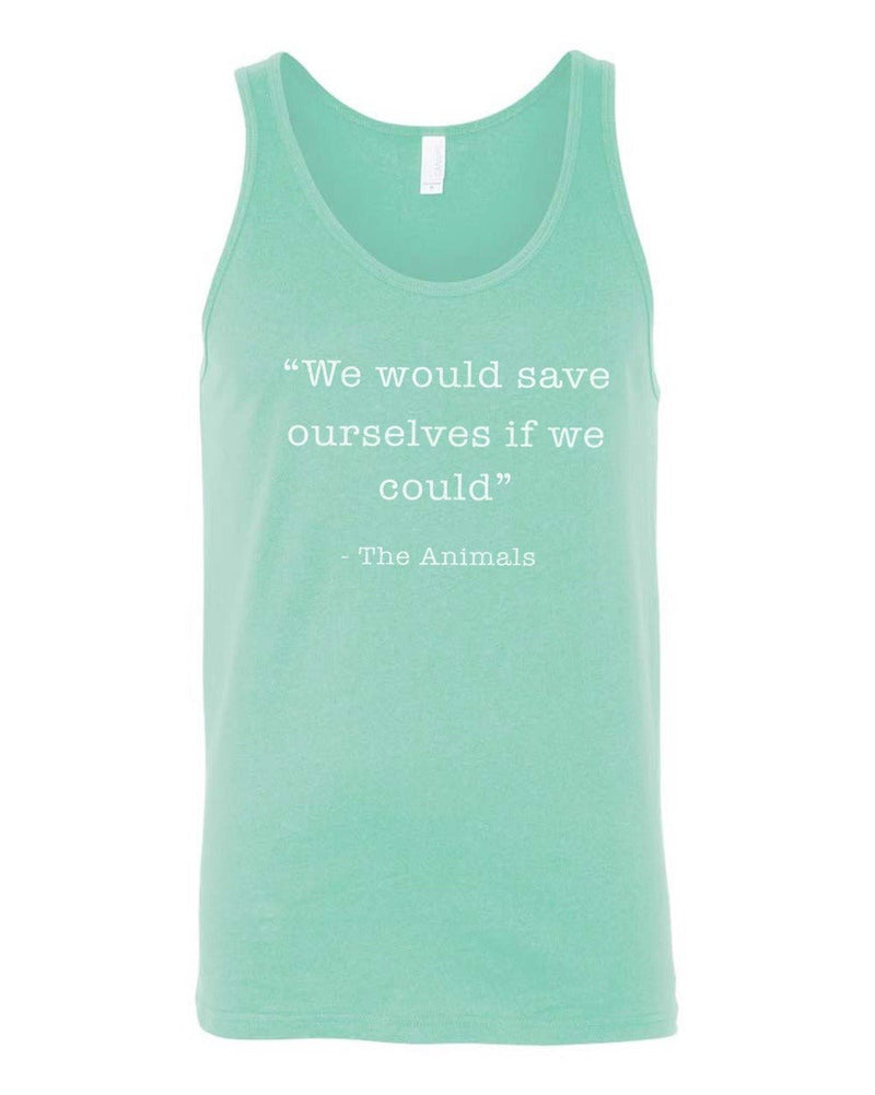 Load image into Gallery viewer, Men&#39;s | Save Ourselves | Tank Top - Arm The Animals Clothing Co.
