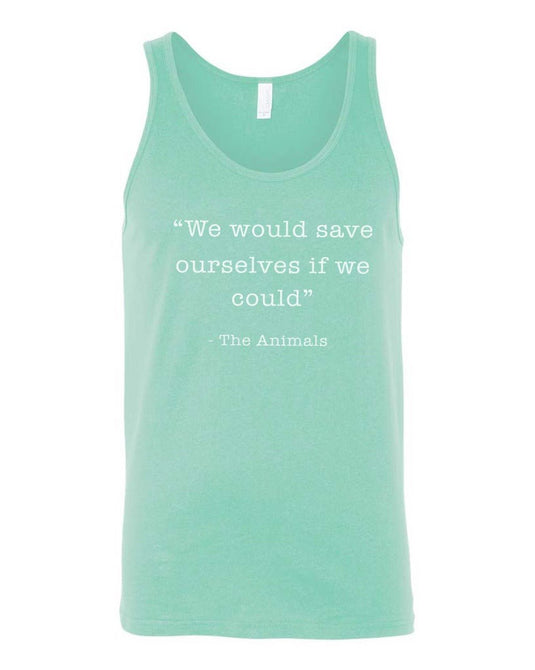 Men's | Save Ourselves | Tank Top - Arm The Animals Clothing Co.