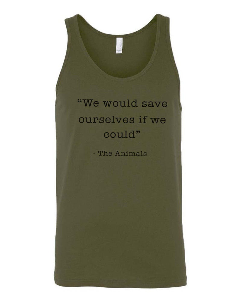 Load image into Gallery viewer, Men&#39;s | Save Ourselves | Tank Top - Arm The Animals Clothing Co.

