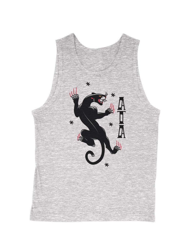 Load image into Gallery viewer, Men&#39;s | Tattoo Black Panther | Tank Top - Arm The Animals Clothing Co.
