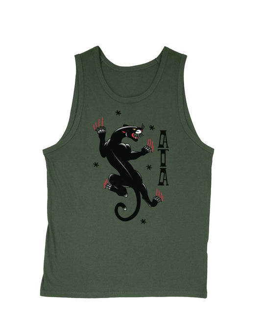 Men's | Tattoo Black Panther | Tank Top - Arm The Animals Clothing Co.
