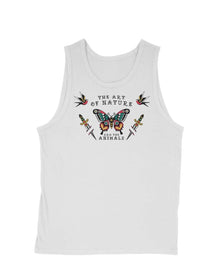Men's | Tattoo Butterfly | Tank Top - Arm The Animals Clothing Co.