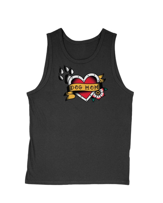 Men's | Tattoo Dog Mom | Tank Top - Arm The Animals Clothing Co.