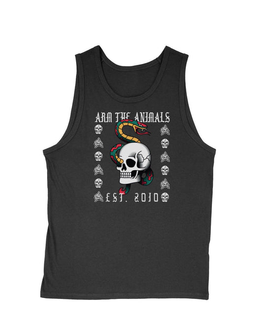 Men's | Tattoo Snake | Tank Top - Arm The Animals Clothing Co.