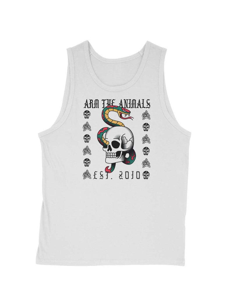 Load image into Gallery viewer, Men&#39;s | Tattoo Snake | Tank Top - Arm The Animals Clothing Co.
