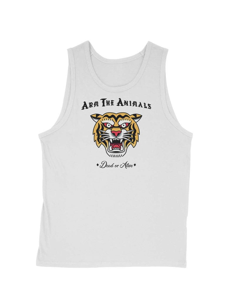 Load image into Gallery viewer, Men&#39;s | Tattoo Tiger | Tank Top - Arm The Animals Clothing Co.
