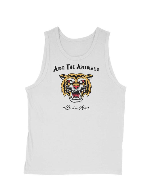Men's | Tattoo Tiger | Tank Top - Arm The Animals Clothing Co.