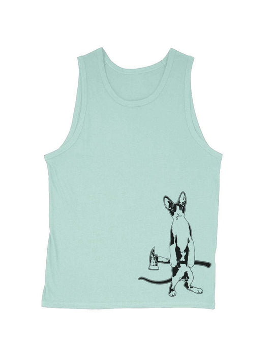 Men's | The Catsecutioner | Tank Top - Arm The Animals Clothing Co.
