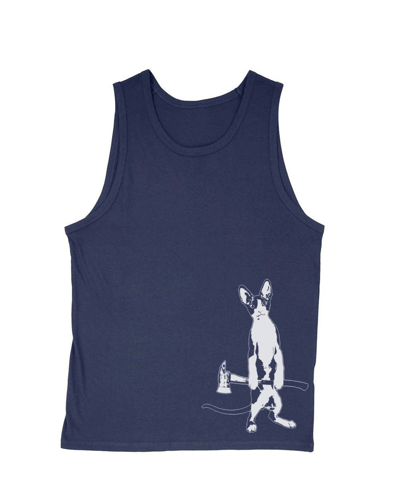 Load image into Gallery viewer, Men&#39;s | The Catsecutioner | Tank Top - Arm The Animals Clothing Co.
