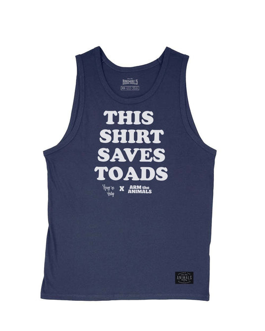 Men's | This Shirt Saves Toads | Tank Top - Arm The Animals Clothing LLC