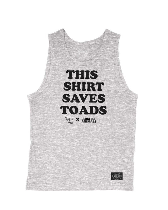 Men's | This Shirt Saves Toads | Tank Top - Arm The Animals Clothing LLC