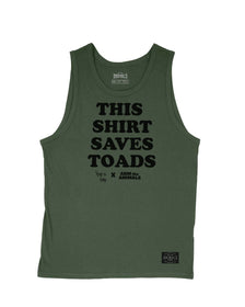 Men's | This Shirt Saves Toads | Tank Top - Arm The Animals Clothing LLC