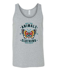 Men's | Varsity Butterfly | Tank Top - Arm The Animals Clothing Co.