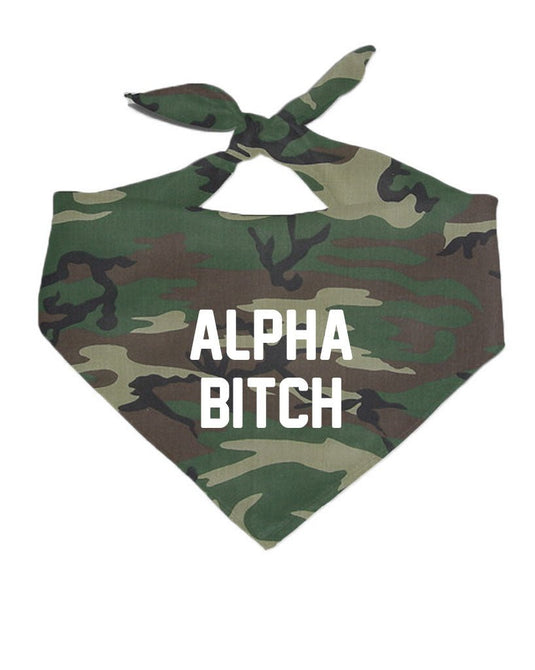 Pet | Alpha Bitch | Bandana - Arm The Animals Clothing Co.