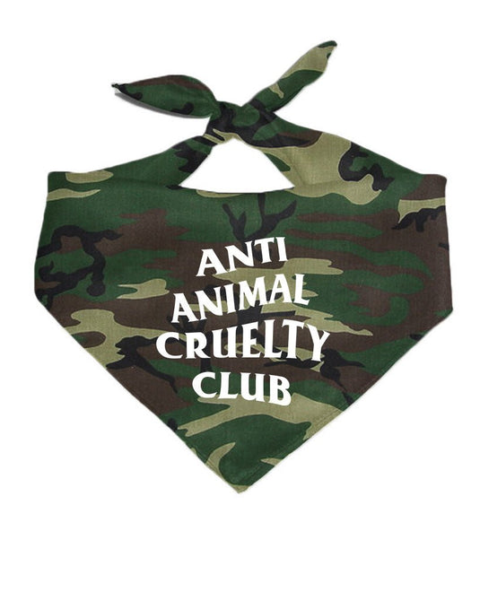 Pet | Anti Animal Cruelty Club | Bandana - Arm The Animals Clothing Co.