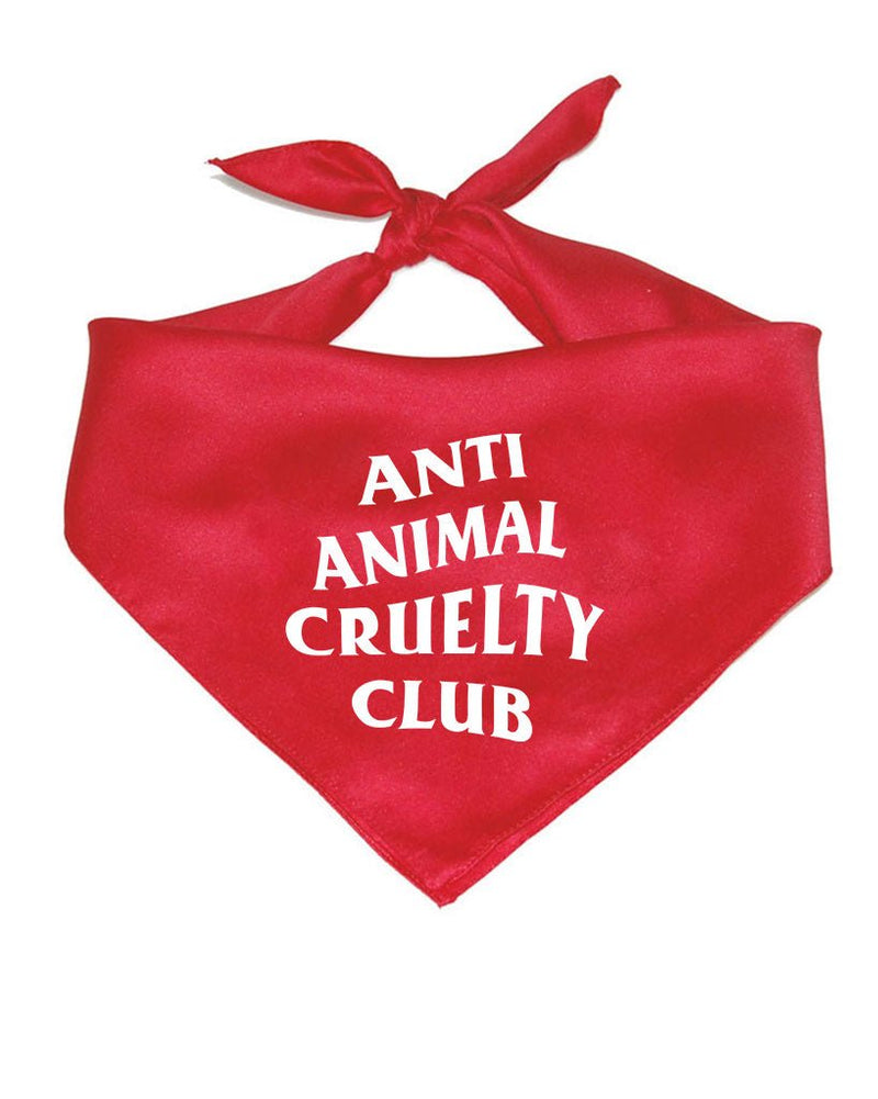 Load image into Gallery viewer, Pet | Anti Animal Cruelty Club | Bandana - Arm The Animals Clothing Co.
