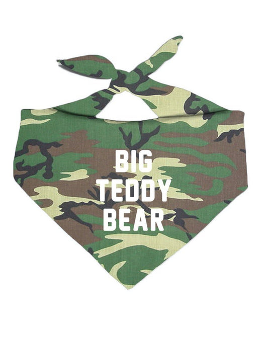 Pet | Big Teddy Bear | Bandana - Arm The Animals Clothing Co.