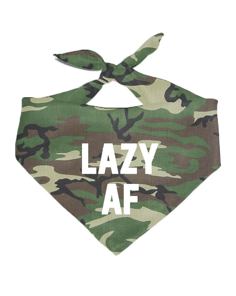 Load image into Gallery viewer, Pet | Lazy AF | Bandana - Arm The Animals Clothing Co.
