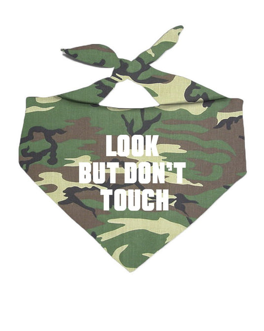 Pet | Look But Don't Touch | Bandana - Arm The Animals Clothing Co.