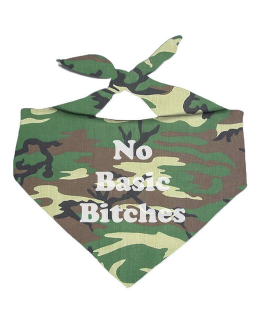 Pet | No Basic Bitches | Bandana - Arm The Animals Clothing Co.