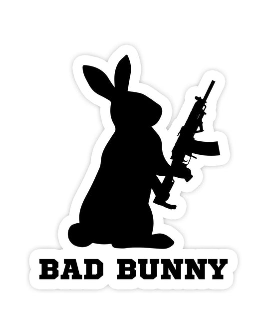 Stickers | Bad Bunny | Die Cut Sticker - Arm The Animals Clothing Co.