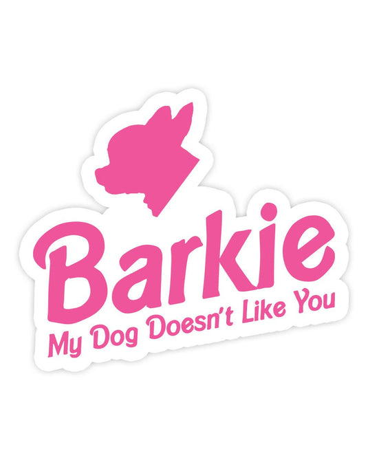 Stickers | Barkie | Die Cut Sticker - Arm The Animals Clothing LLC