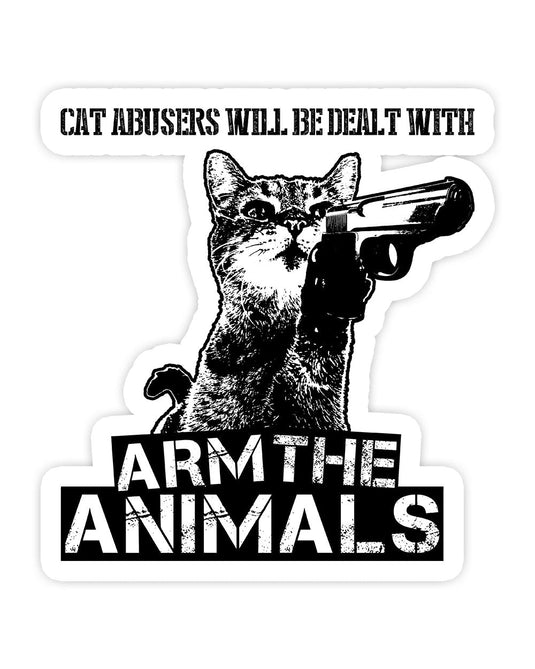 Stickers | Butch Catsidy | Die Cut Sticker - Arm The Animals Clothing Co.
