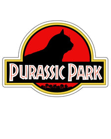 Stickers | Purassic Park | Die Cut Sticker - Arm The Animals Clothing Co.
