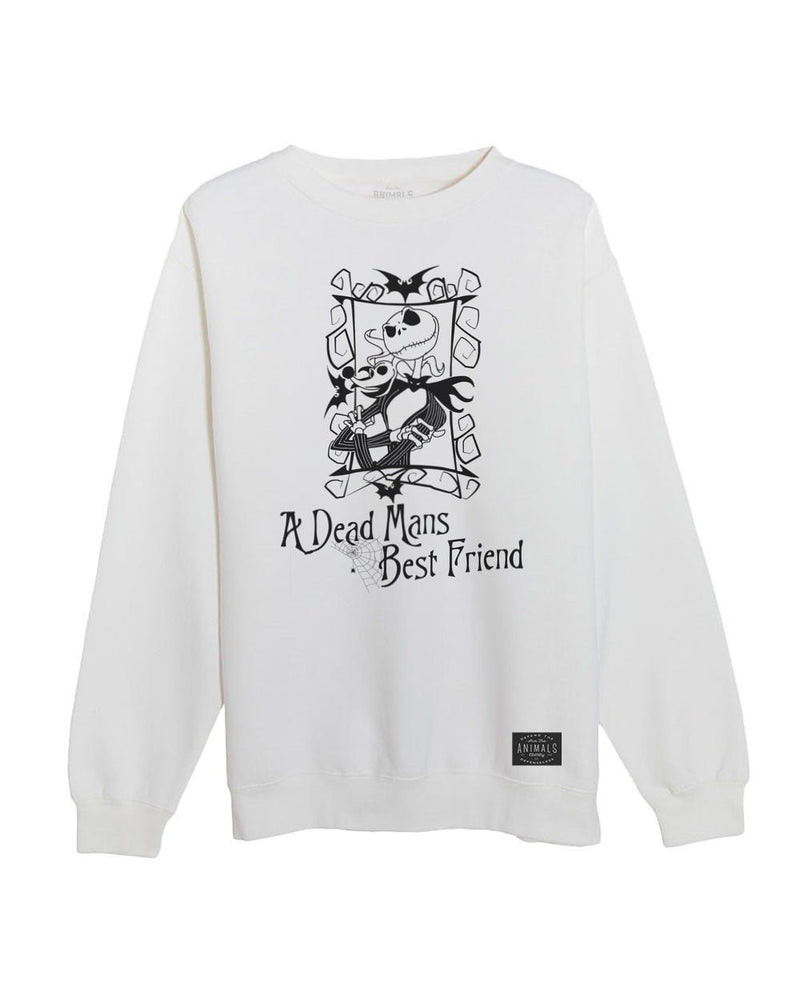 Load image into Gallery viewer, Unisex | A DEAD MANS BEST FRIEND | Crewneck Sweatshirt - Arm The Animals Clothing Co.
