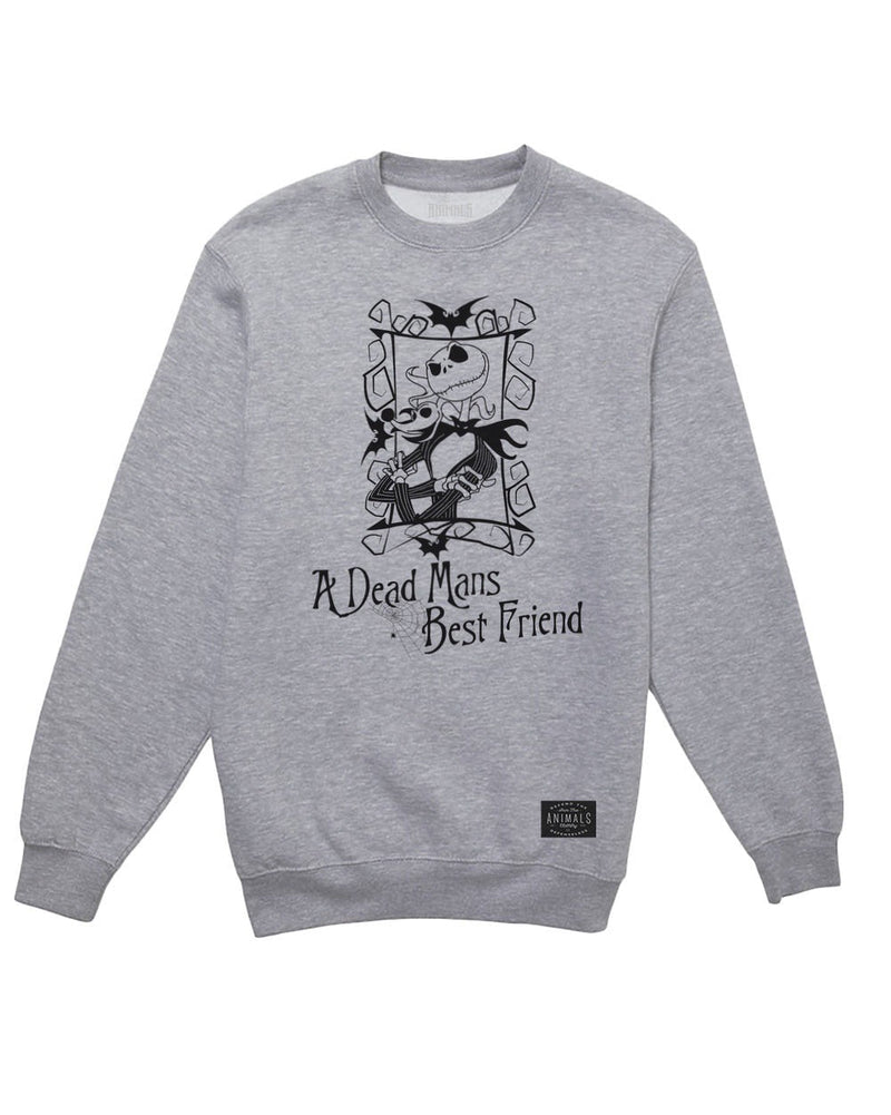 Load image into Gallery viewer, Unisex | A DEAD MANS BEST FRIEND | Crewneck Sweatshirt - Arm The Animals Clothing Co.
