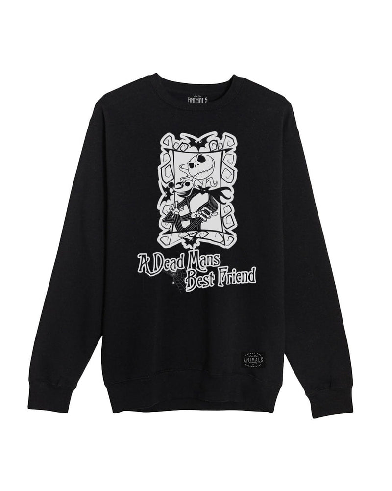 Load image into Gallery viewer, Unisex | A DEAD MANS BEST FRIEND | Crewneck Sweatshirt - Arm The Animals Clothing Co.
