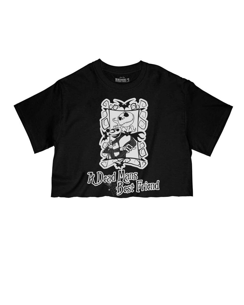 Load image into Gallery viewer, Unisex | A DEAD MANS BEST FRIEND | Cut Tee - Arm The Animals Clothing Co.
