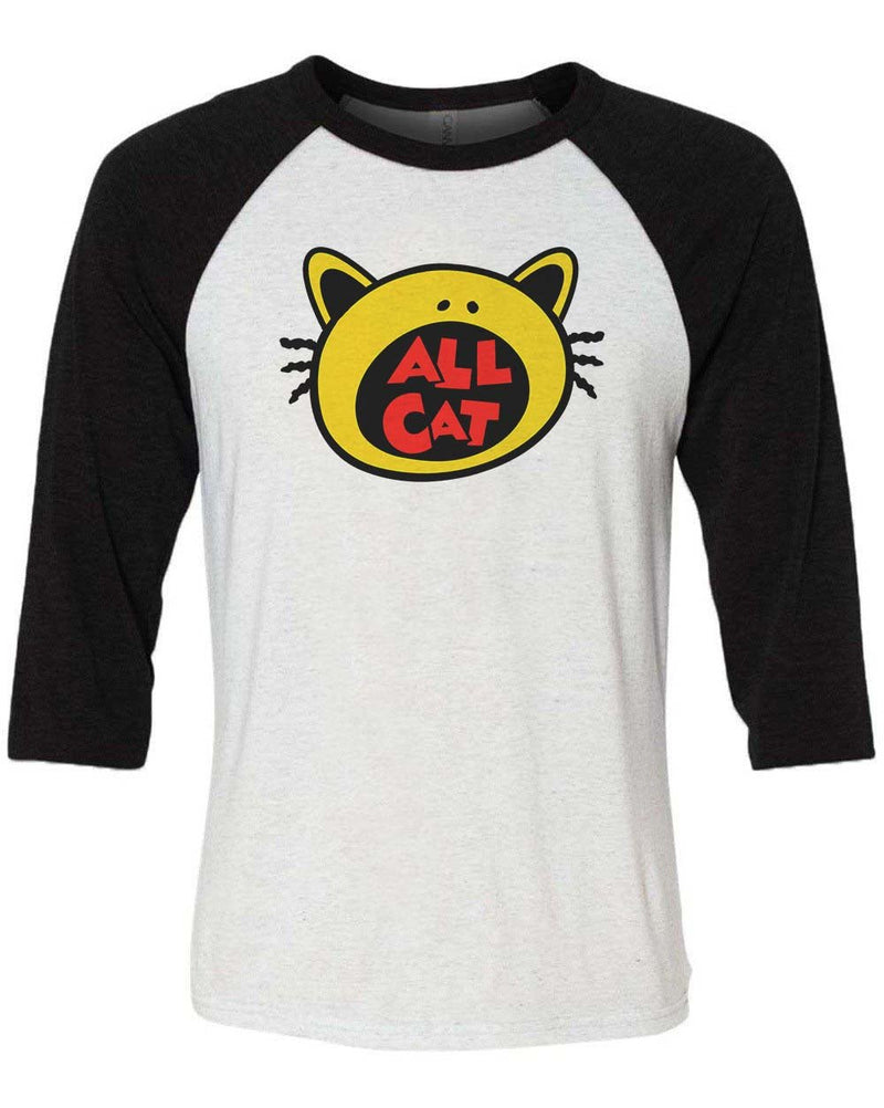 Load image into Gallery viewer, Unisex | All Cat | 3/4 Sleeve Raglan - Arm The Animals Clothing Co.
