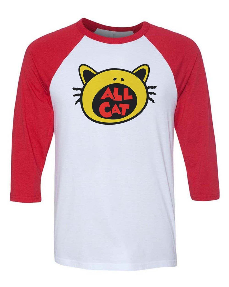 Load image into Gallery viewer, Unisex | All Cat | 3/4 Sleeve Raglan - Arm The Animals Clothing Co.
