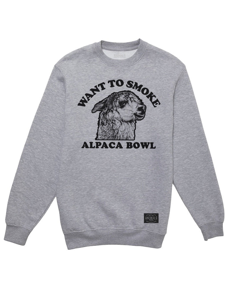 Load image into Gallery viewer, Unisex | Alpaca Bowl | Crewneck Sweatshirt - Arm The Animals Clothing Co.
