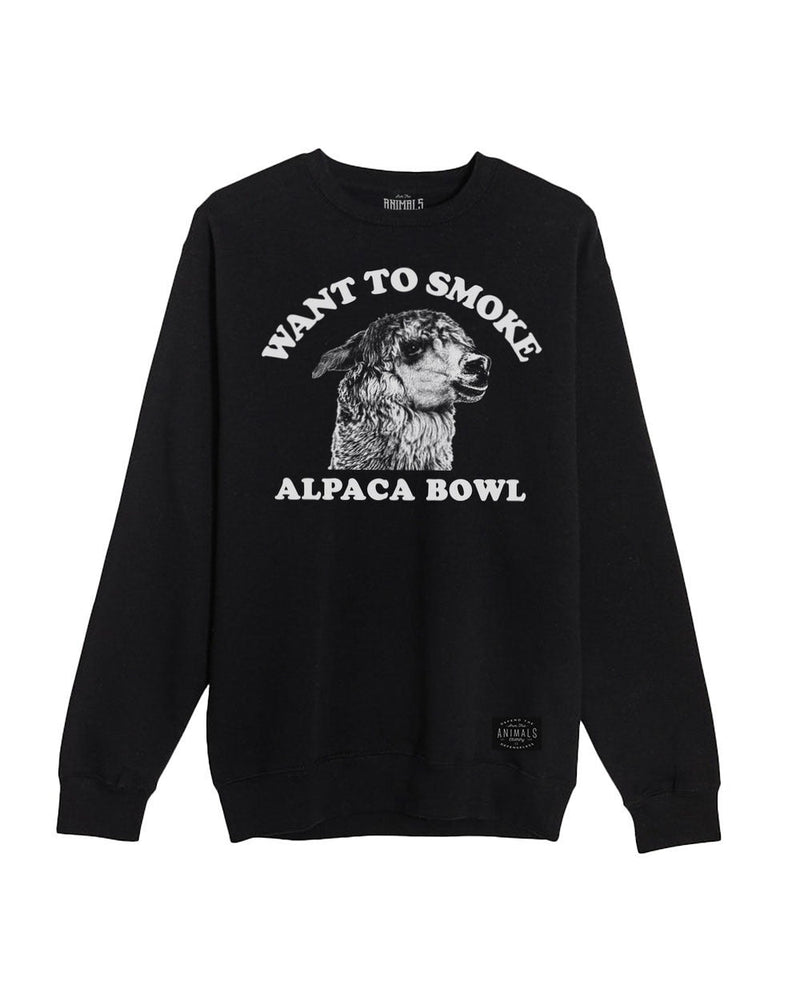 Load image into Gallery viewer, Unisex | Alpaca Bowl | Crewneck Sweatshirt - Arm The Animals Clothing Co.
