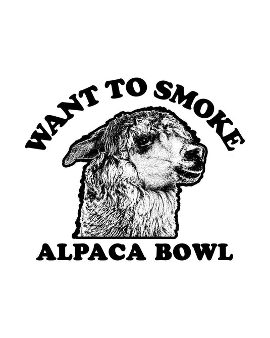 Unisex | Alpaca Bowl | Crewneck Sweatshirt - Arm The Animals Clothing Co.