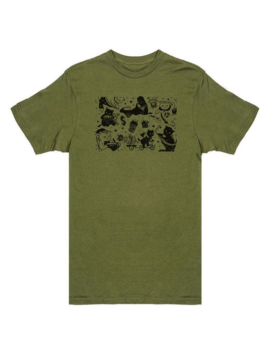 Unisex | Anarchist Christmas Cats | Crew - Arm The Animals Clothing LLC