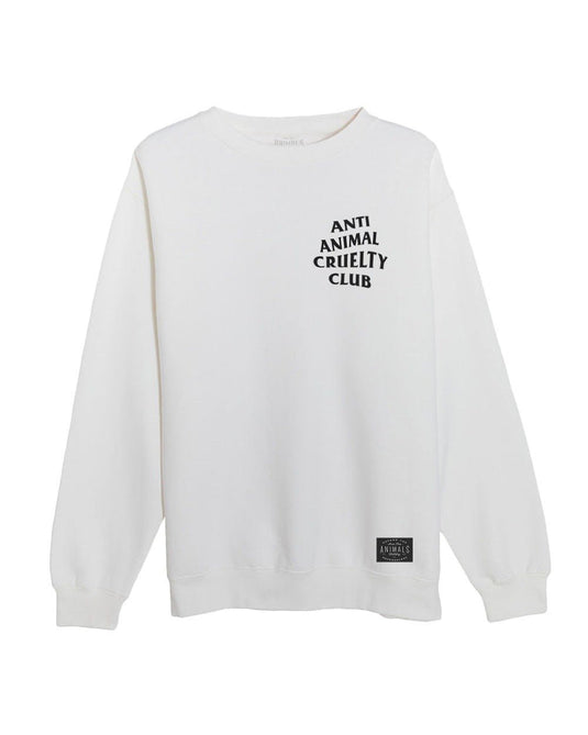 Unisex | Anti Animal Cruelty Club | Crewneck Sweatshirt - Arm The Animals Clothing Co.