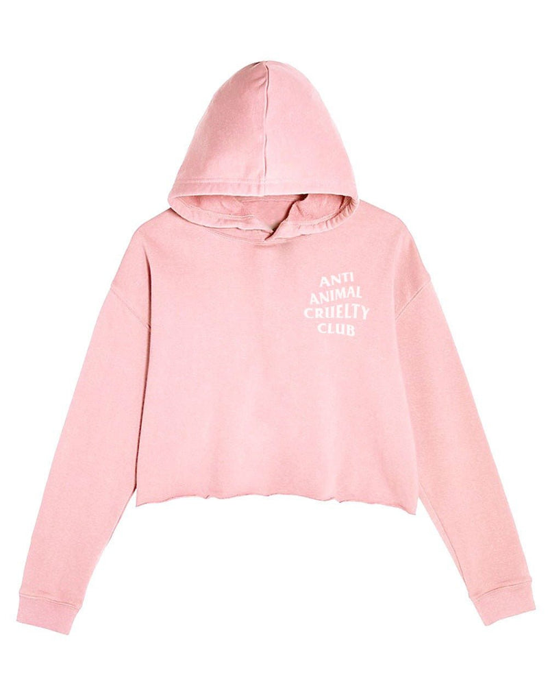 Unisex | Anti Animal Cruelty Club | Crop Hoodie - Arm The Animals ...