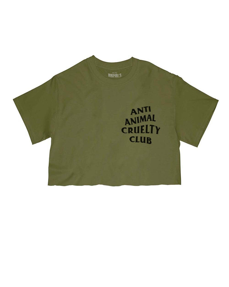 Load image into Gallery viewer, Unisex | Anti Animal Cruelty Club | Cut Tee - Arm The Animals Clothing Co.
