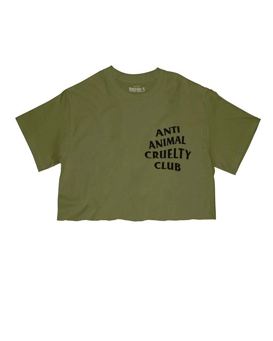 Unisex | Anti Animal Cruelty Club | Cut Tee - Arm The Animals Clothing Co.